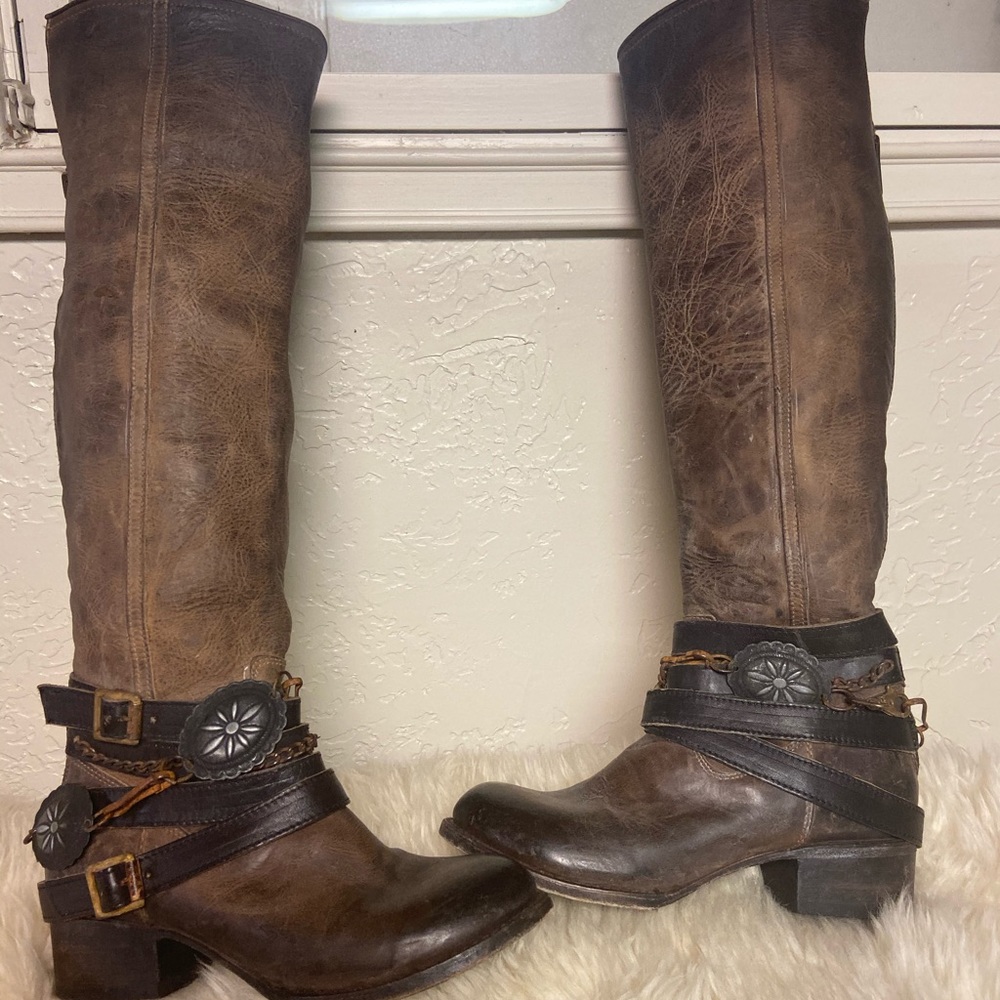 Freebird by Steven Aspen OTK Boots, Sz 8